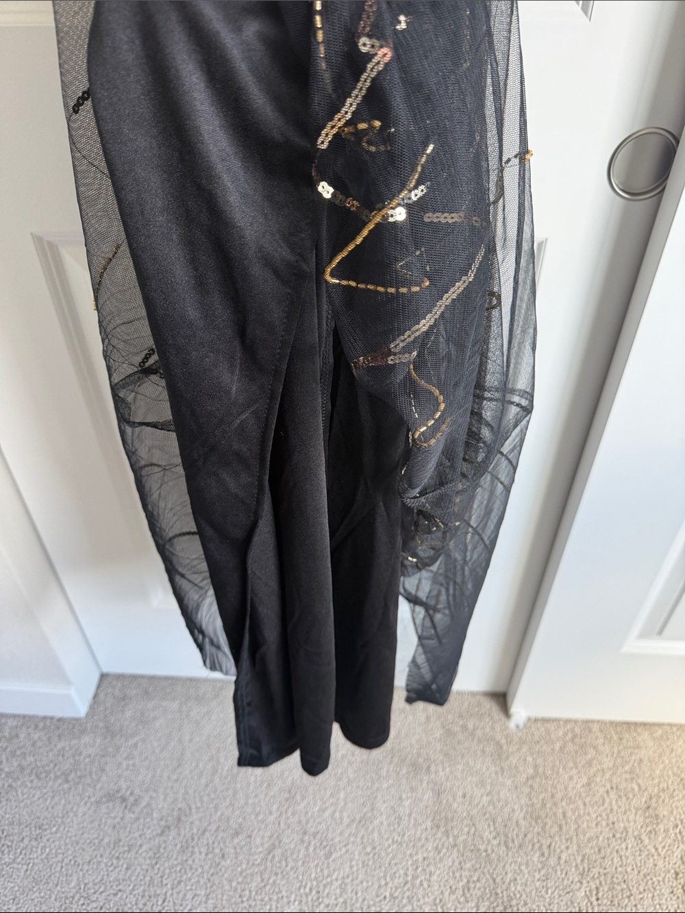 Babeyond Dress Maxi Zouzou Crystal Encrusted Evening Gown - Picture 7 of 11